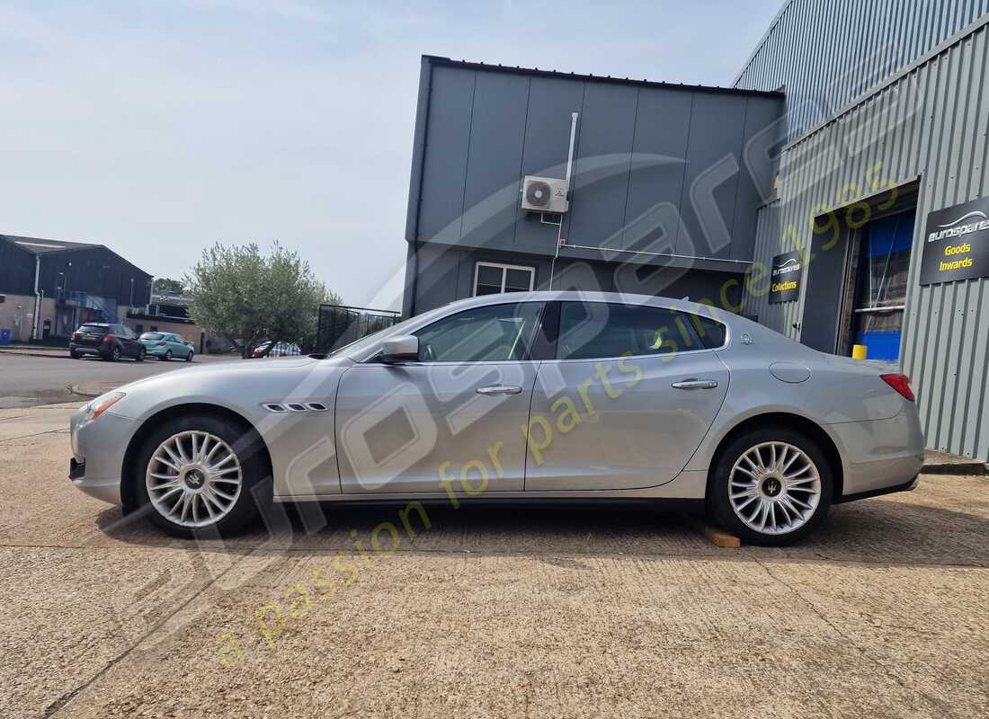 maserati qtp. v6 3.0 tds 275bhp 2014 with 62,107 miles, being prepared for dismantling #2