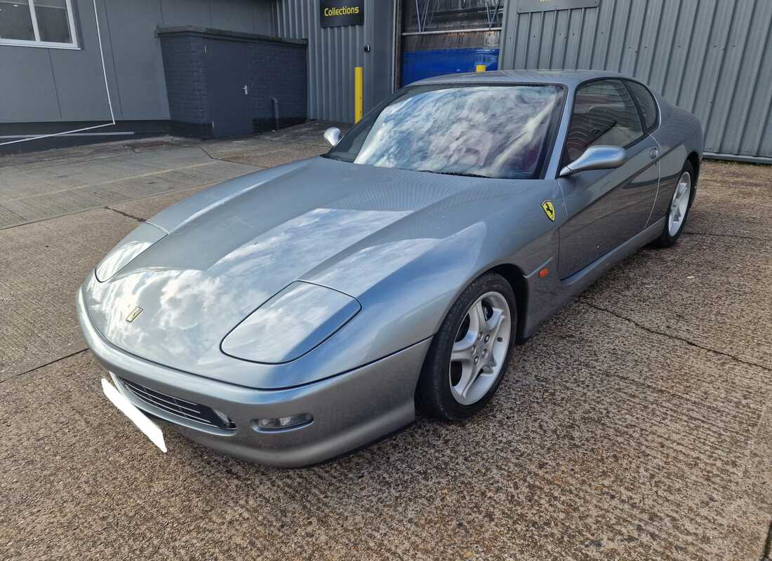 ferrari 456 m gt/m gta being prepared for dismantling at eurospares