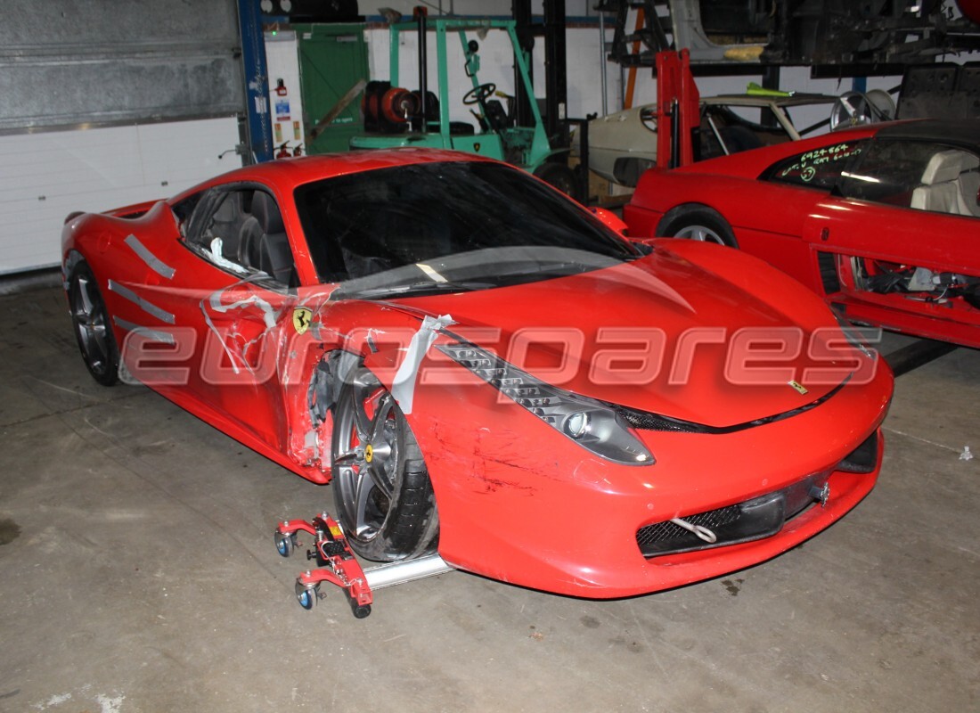 ferrari 458 italia (europe) with 42,651 kilometers, being prepared for dismantling #6