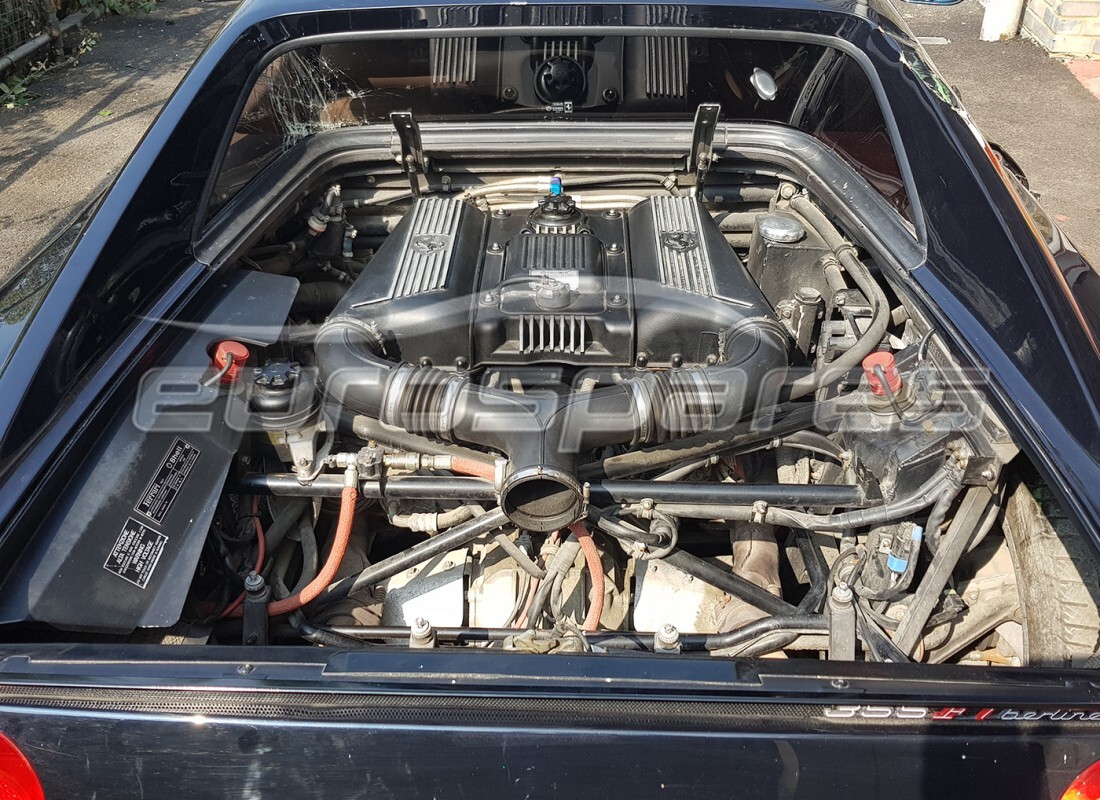 ferrari 355 (5.2 motronic) with 32,000 miles, being prepared for dismantling #9