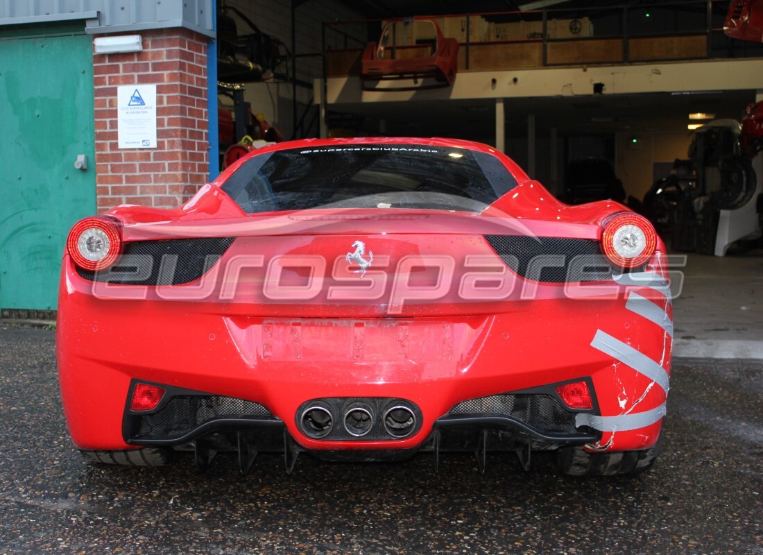 ferrari 458 italia (europe) with 42,651 kilometers, being prepared for dismantling #7