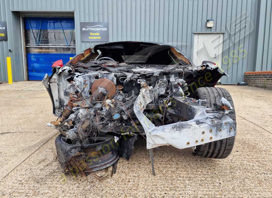 ferrari f8 tributo with 973 miles, being prepared for dismantling #8