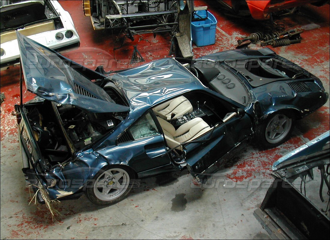 ferrari 308 gtb (1976) with 98,554 kilometers, being prepared for dismantling #10