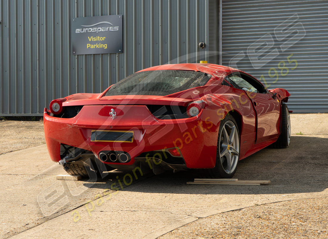 ferrari 458 italia (rhd) with less than 20k tbc, being prepared for dismantling #5