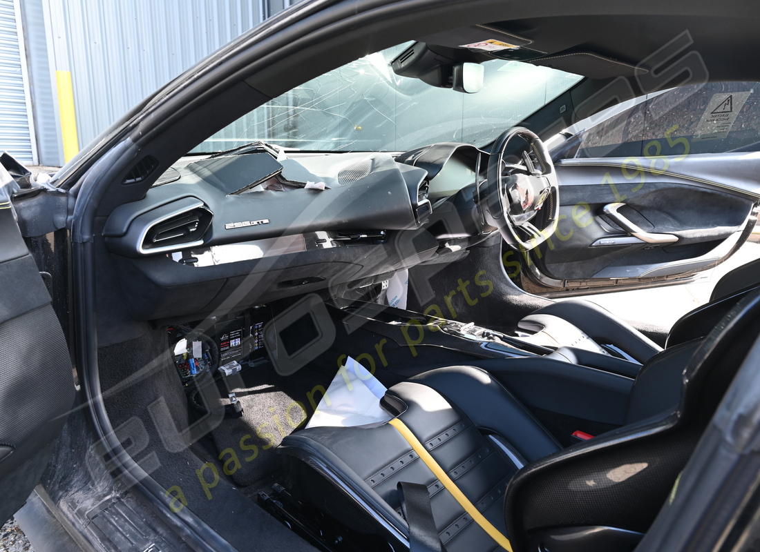 ferrari 296 gtb with estimated around 1300 miles(tbc), being prepared for dismantling #12