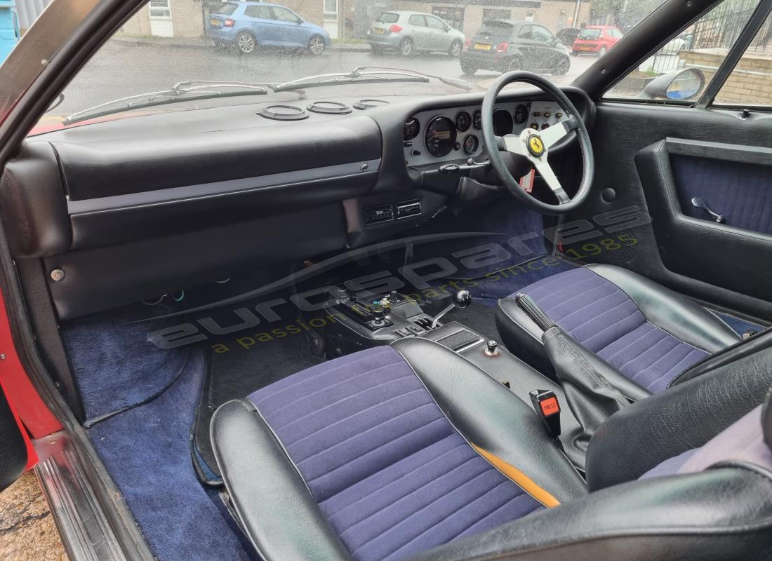 ferrari 308 gt4 dino (1979) with 33,479 miles, being prepared for dismantling #11