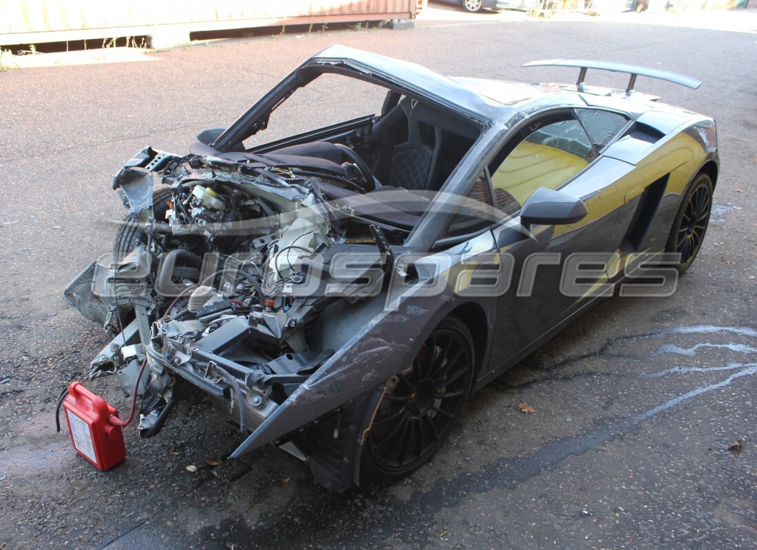 lamborghini lp560-2 coupe 50 (2014) with 7,461 miles, being prepared for dismantling #1