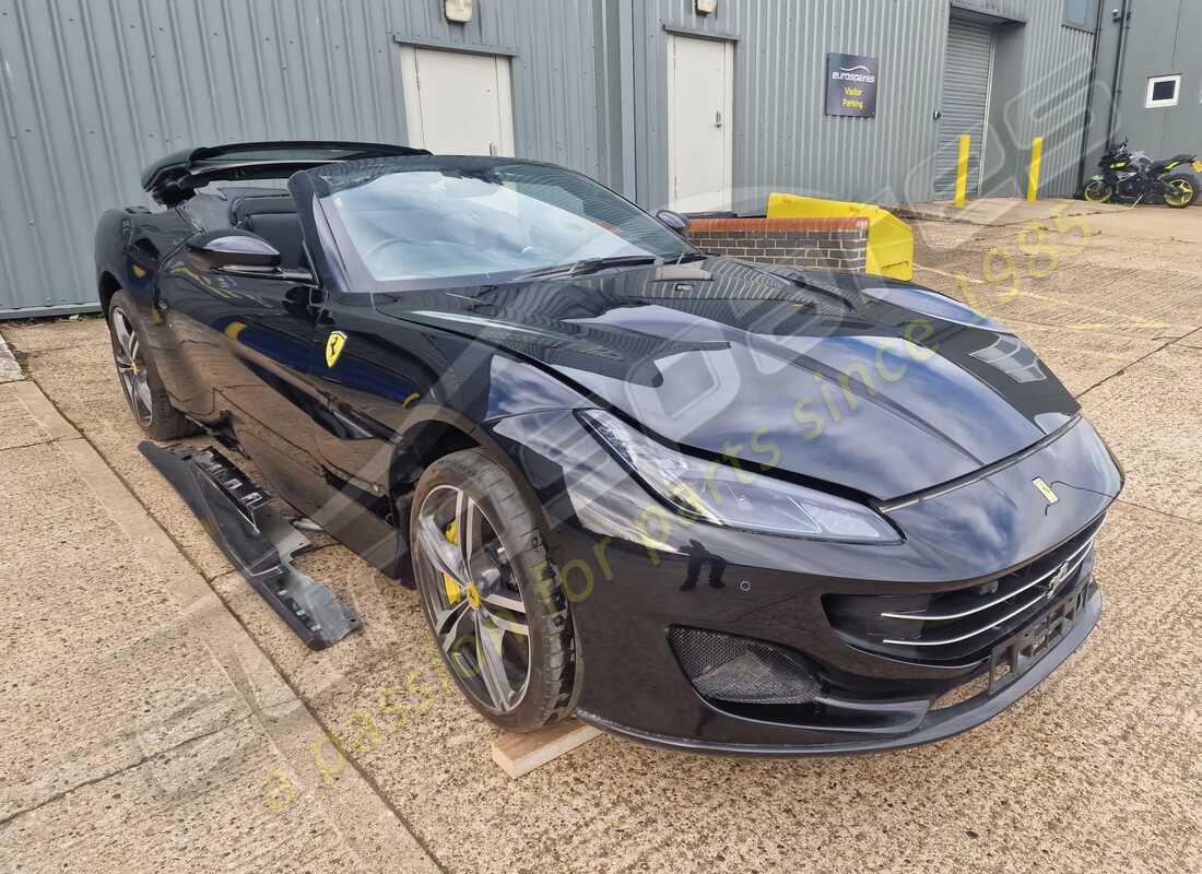 ferrari portofino with 6,500 miles, being prepared for dismantling #7