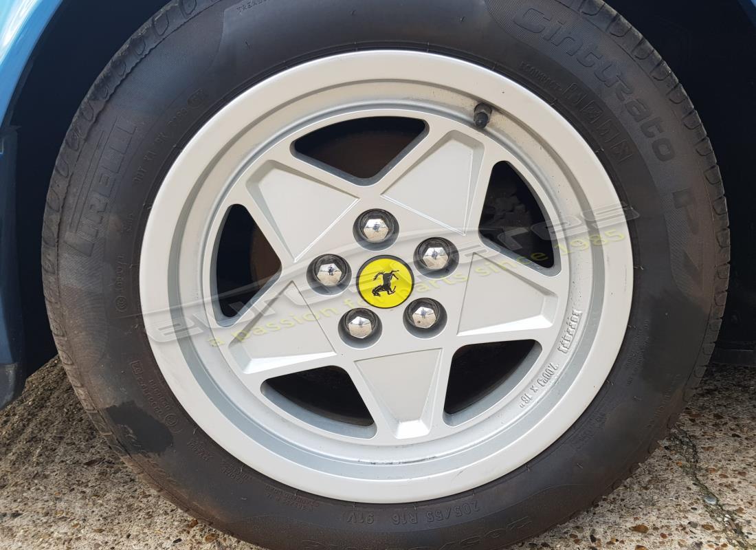 ferrari 328 (1988) with 66,645 miles, being prepared for dismantling #14