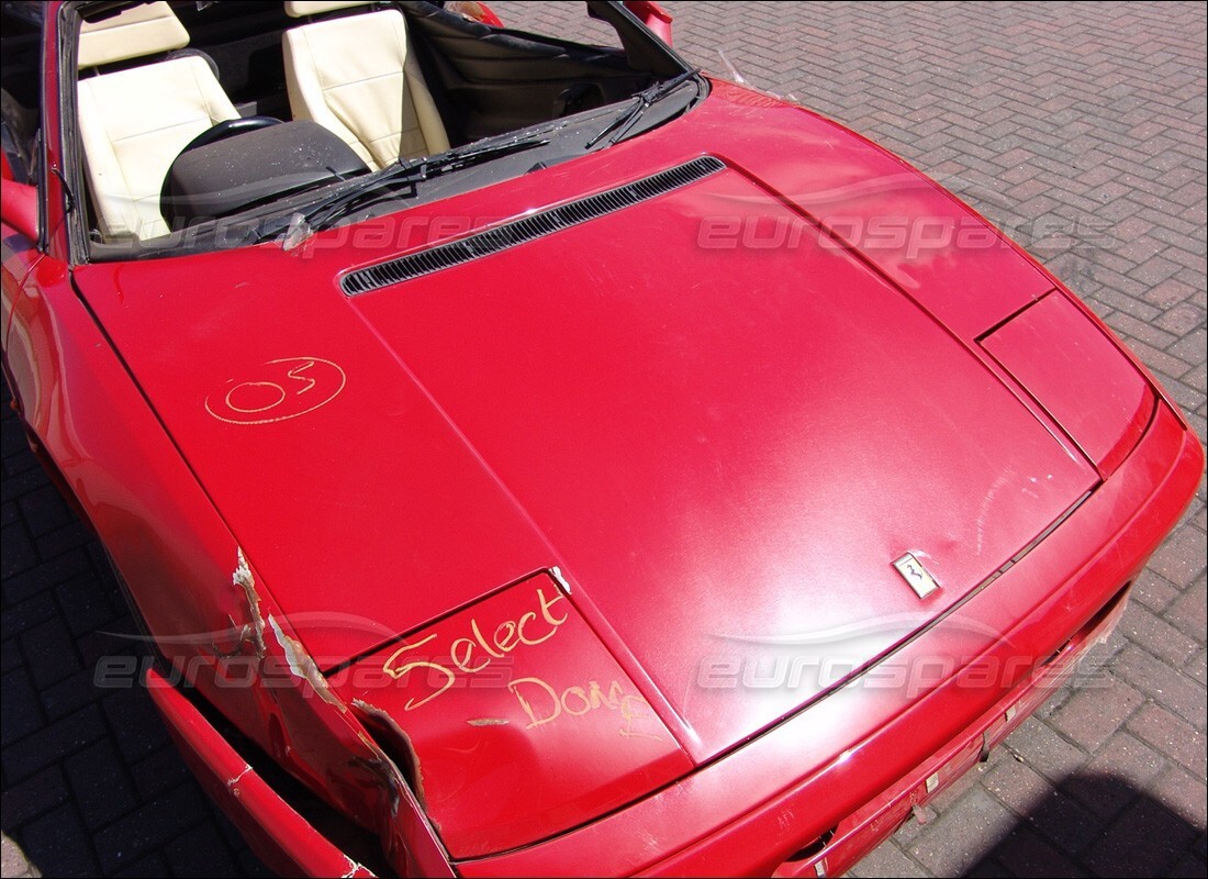 ferrari 348 (1993) tb / ts with 29,830 miles, being prepared for dismantling #2