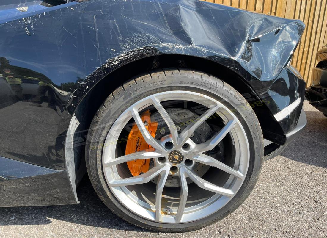 lamborghini performante spyder (2019) with 1,589 miles, being prepared for dismantling #11