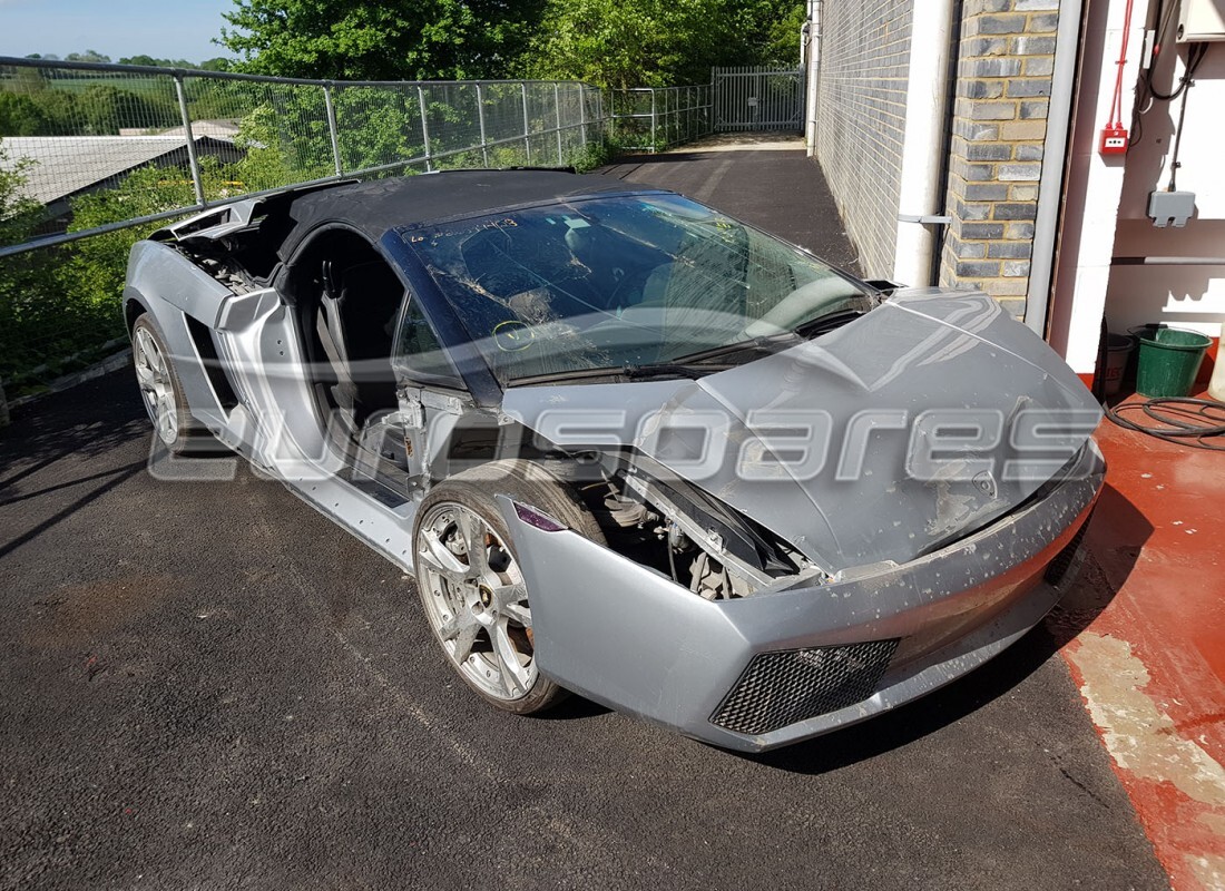 lamborghini gallardo spyder (2006) with 20,000 kilometers, being prepared for dismantling #6