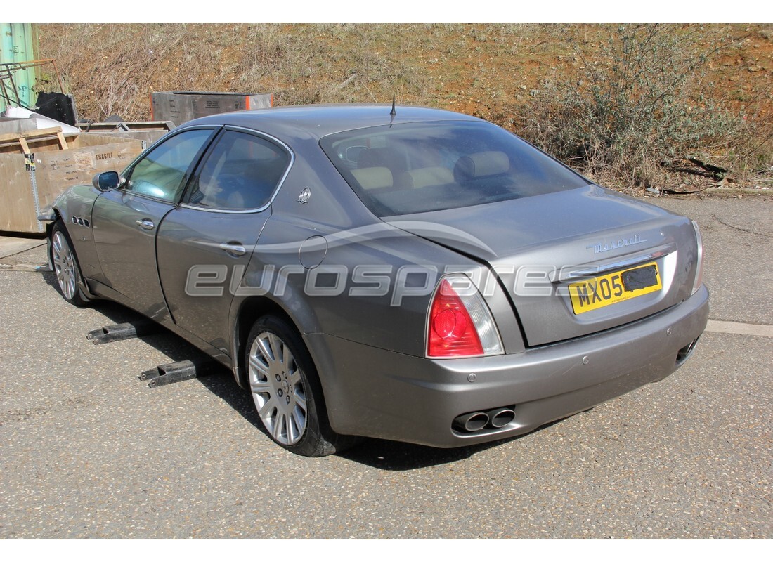 maserati qtp. (2005) 4.2 with 68,000 miles, being prepared for dismantling #4