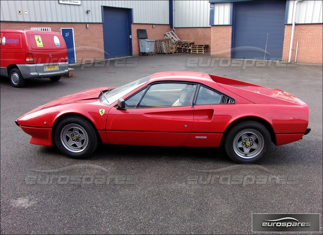 ferrari 308 (1981) gtbi/gtsi with 89,000 miles, being prepared for dismantling #2