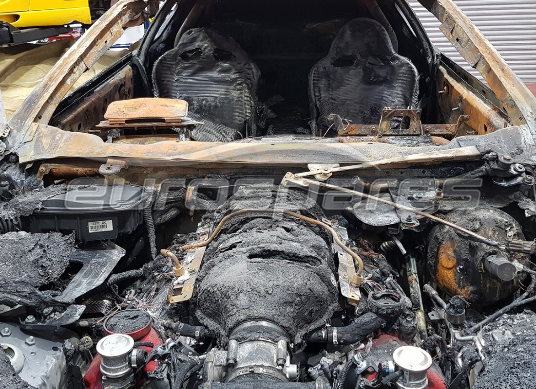 maserati granturismo mc stradale (2011) with 14,000 kilometers, being prepared for dismantling #8