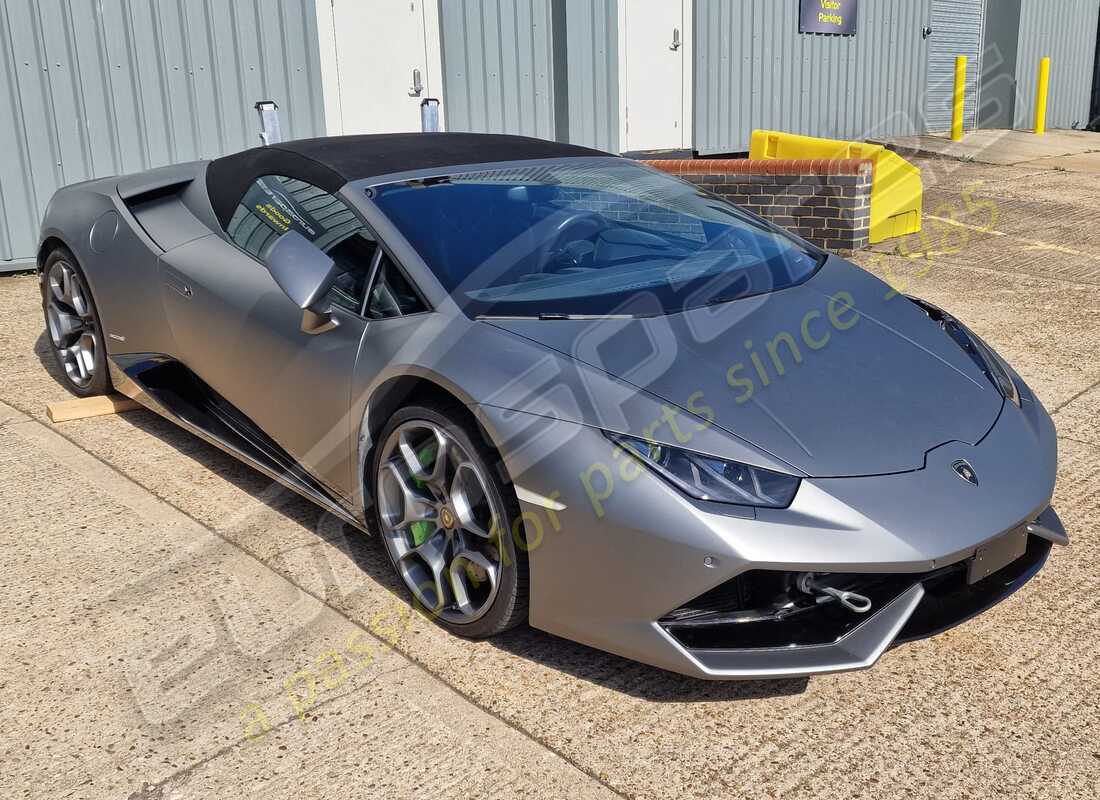 lamborghini lp610-4 spyder (2017) with 21,701 kilometers, being prepared for dismantling #7