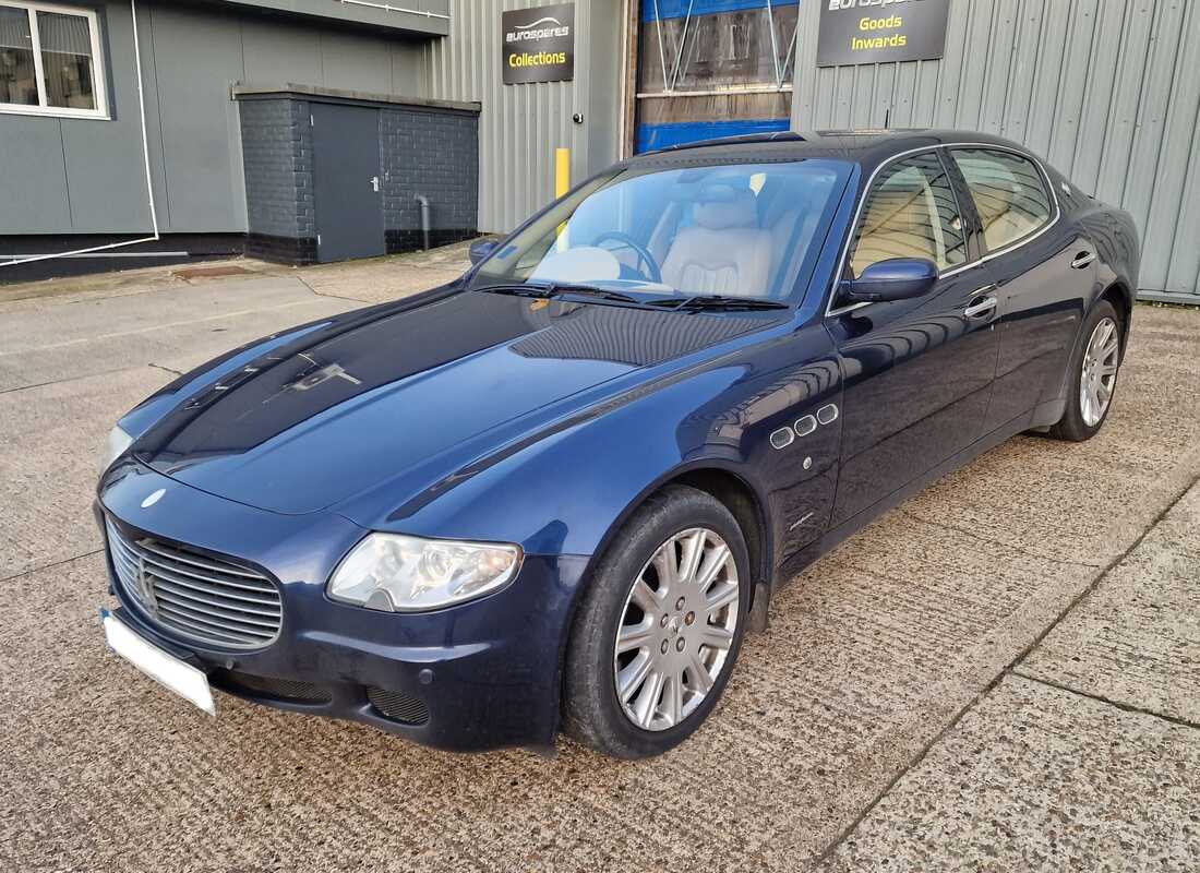 maserati qtp. (2006) 4.2 being prepared for dismantling at eurospares