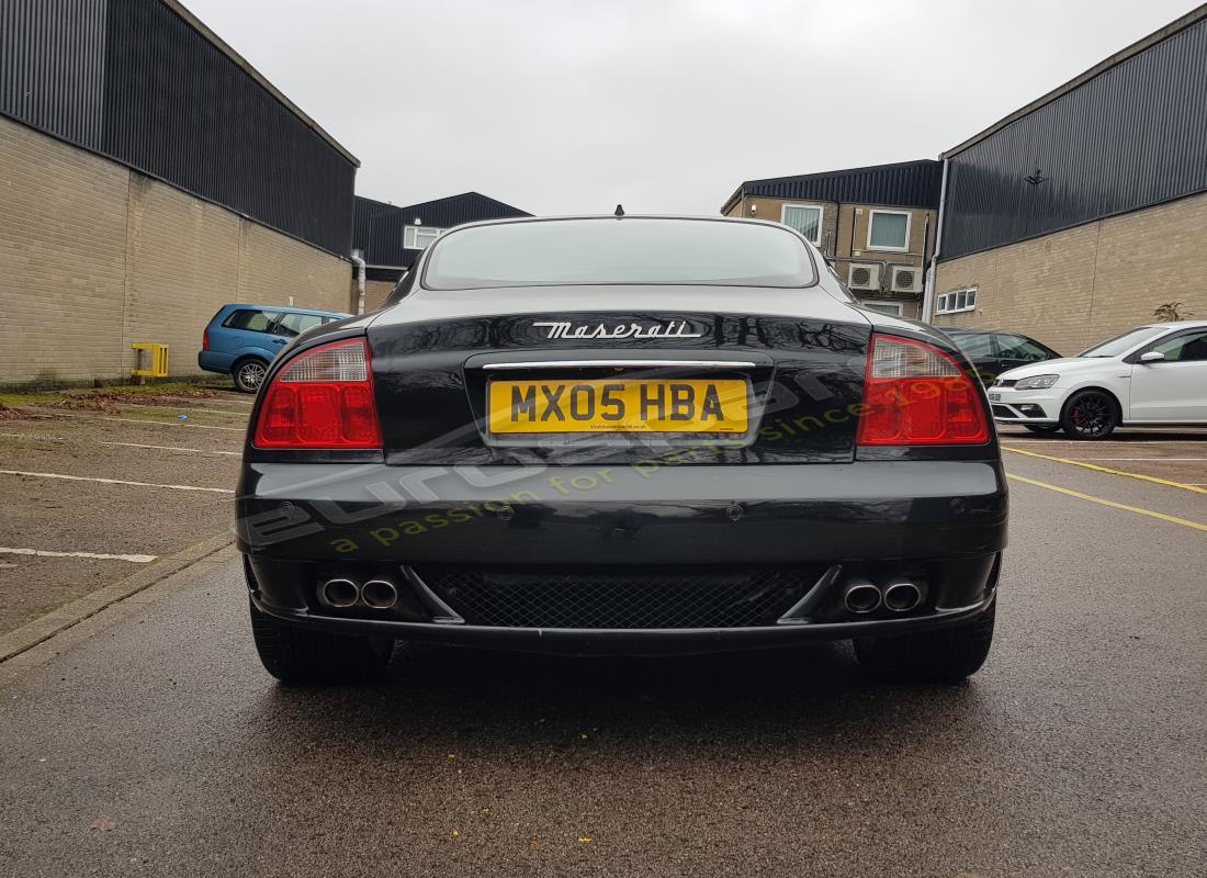 maserati 4200 coupe (2005) with 41,434 miles, being prepared for dismantling #4