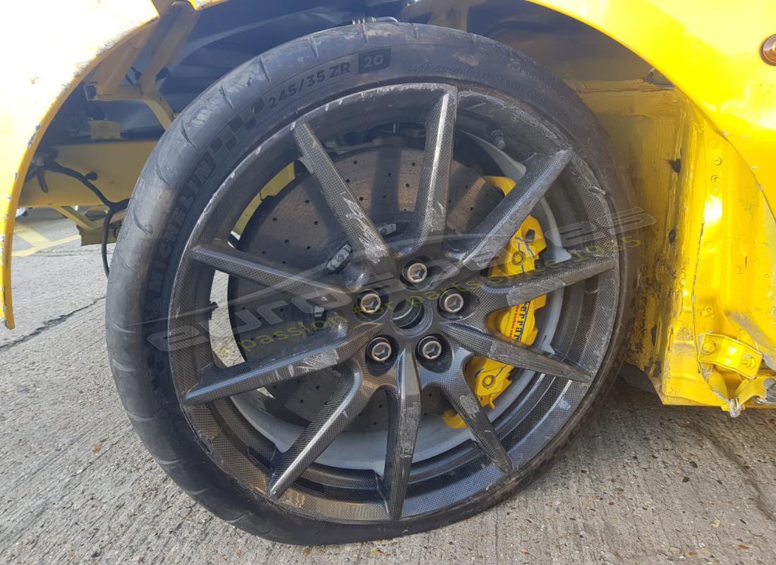 ferrari 488 pista with 482 miles, being prepared for dismantling #14