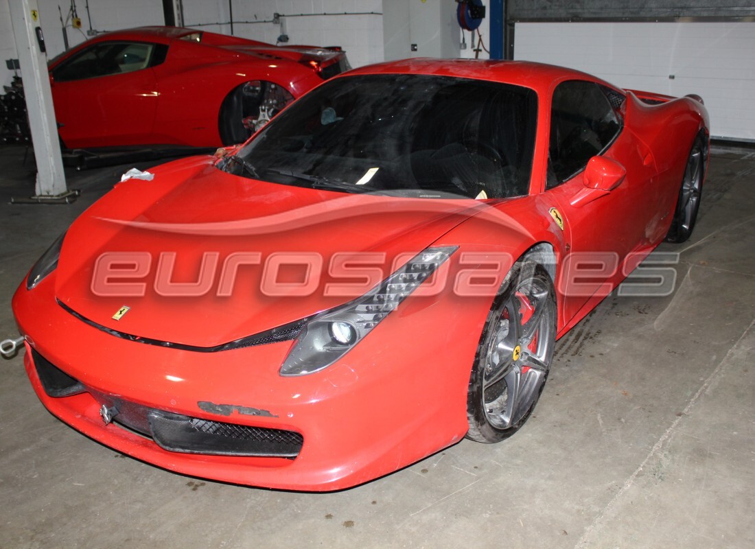 ferrari 458 italia (europe) with 42,651 kilometers, being prepared for dismantling #1