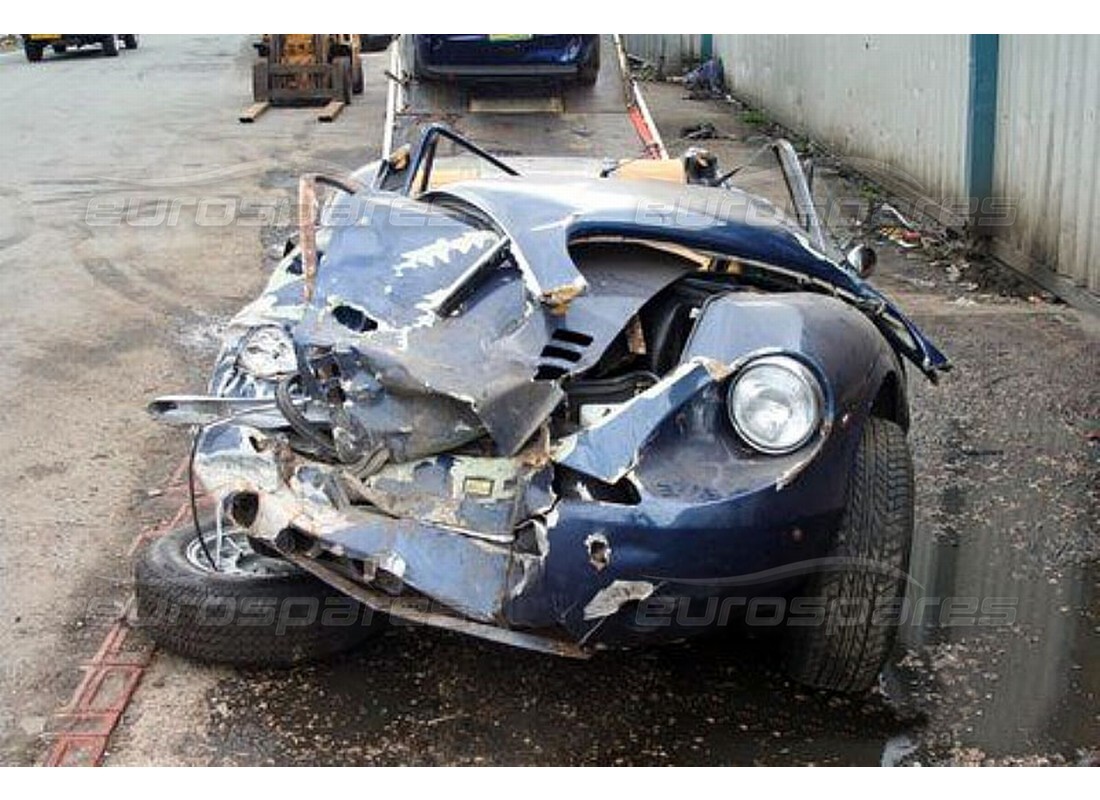 ferrari 246 dino (1975) with unknown, being prepared for dismantling #7