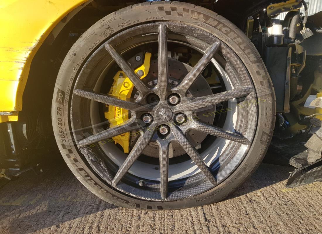 ferrari 488 pista with 482 miles, being prepared for dismantling #16