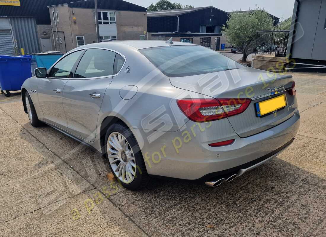 maserati qtp. v6 3.0 tds 275bhp 2014 with 62,107 miles, being prepared for dismantling #3