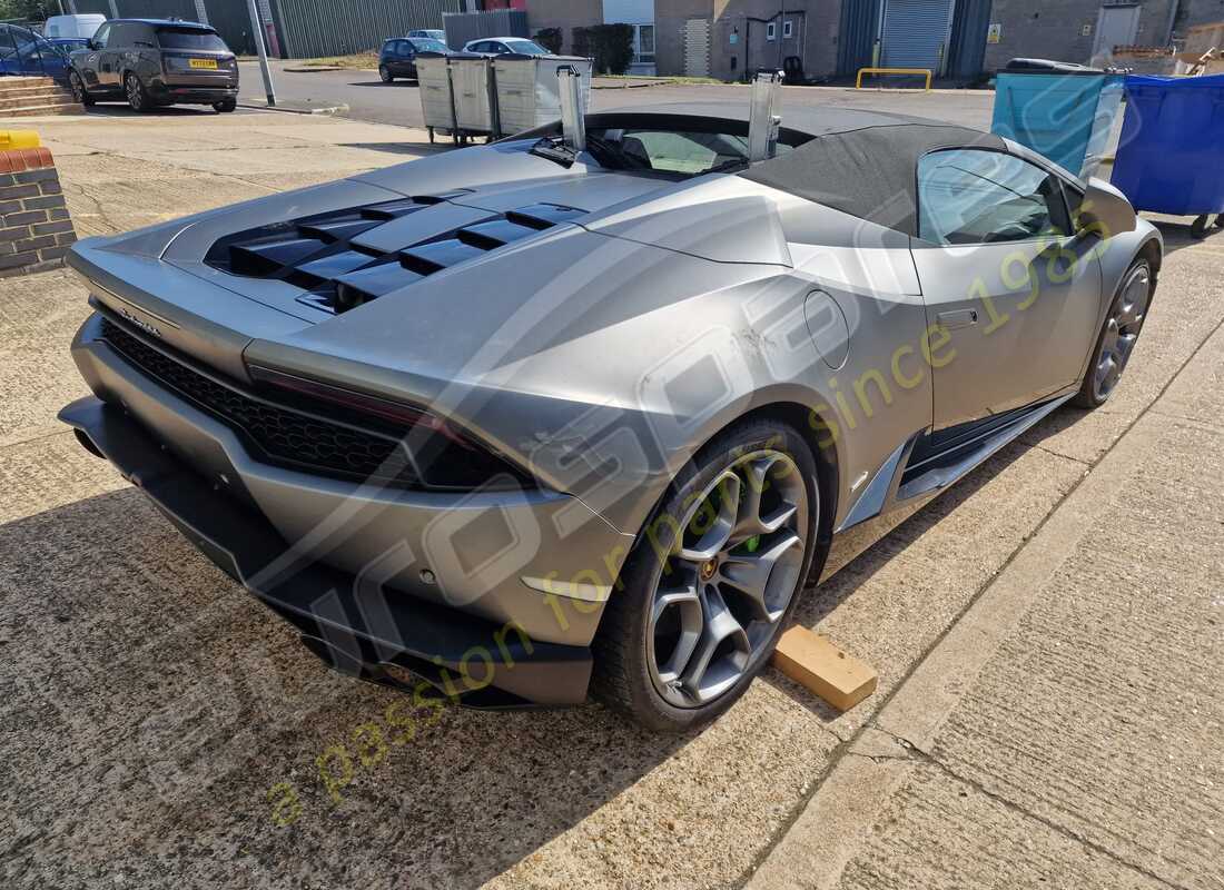 lamborghini lp610-4 spyder (2017) with 21,701 kilometers, being prepared for dismantling #5