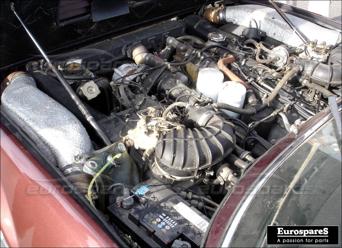 ferrari 400i (1983 mechanical) with 65,000 miles, being prepared for dismantling #5