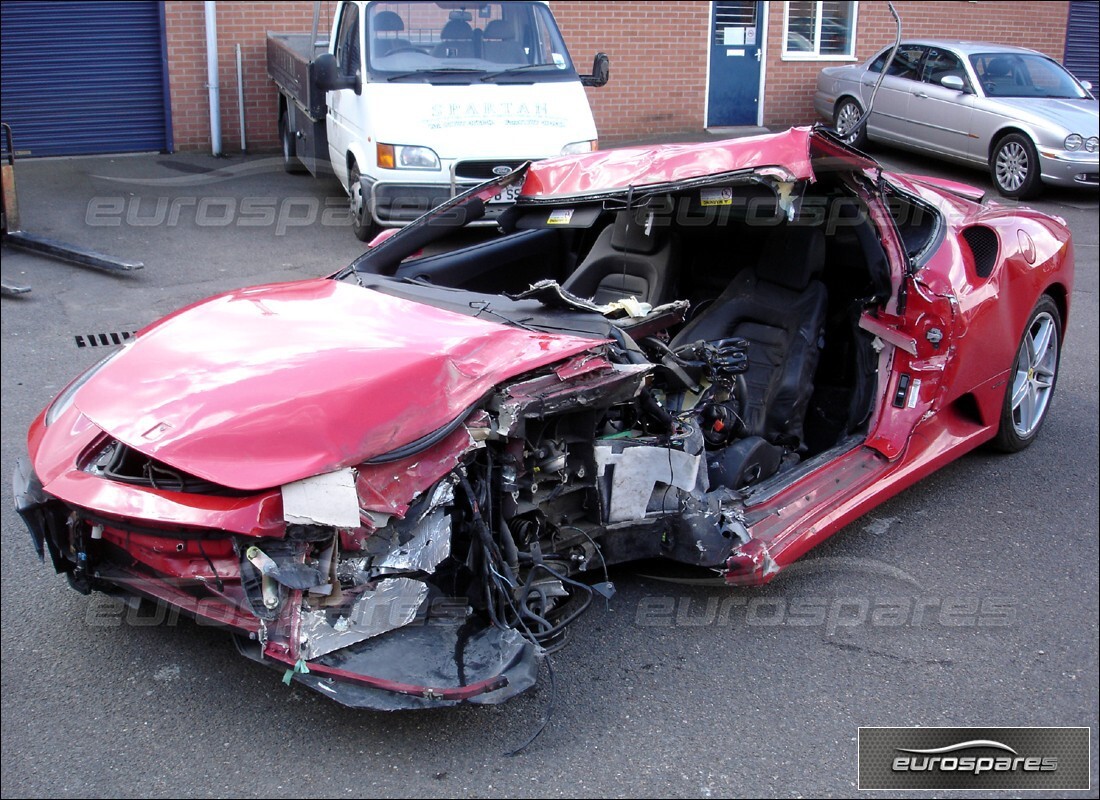 ferrari f430 coupe (europe) with 4,000 kilometers, being prepared for dismantling #5