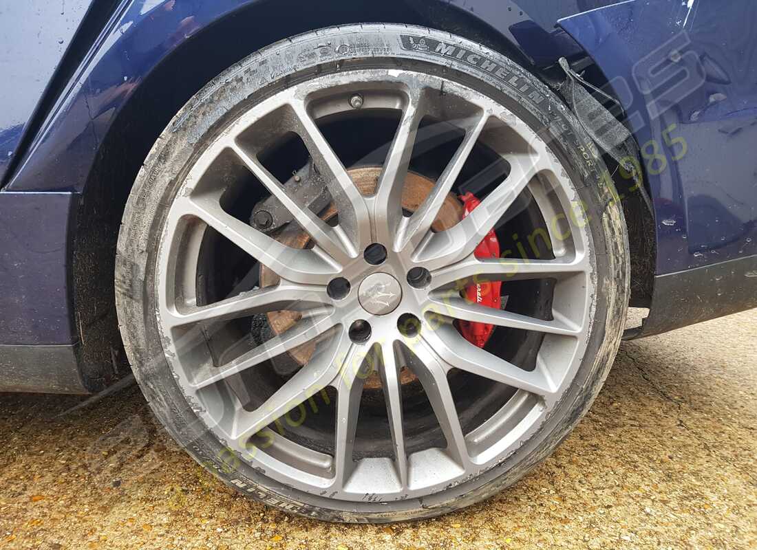 maserati ghibli (2016) with 46,772 miles, being prepared for dismantling #16