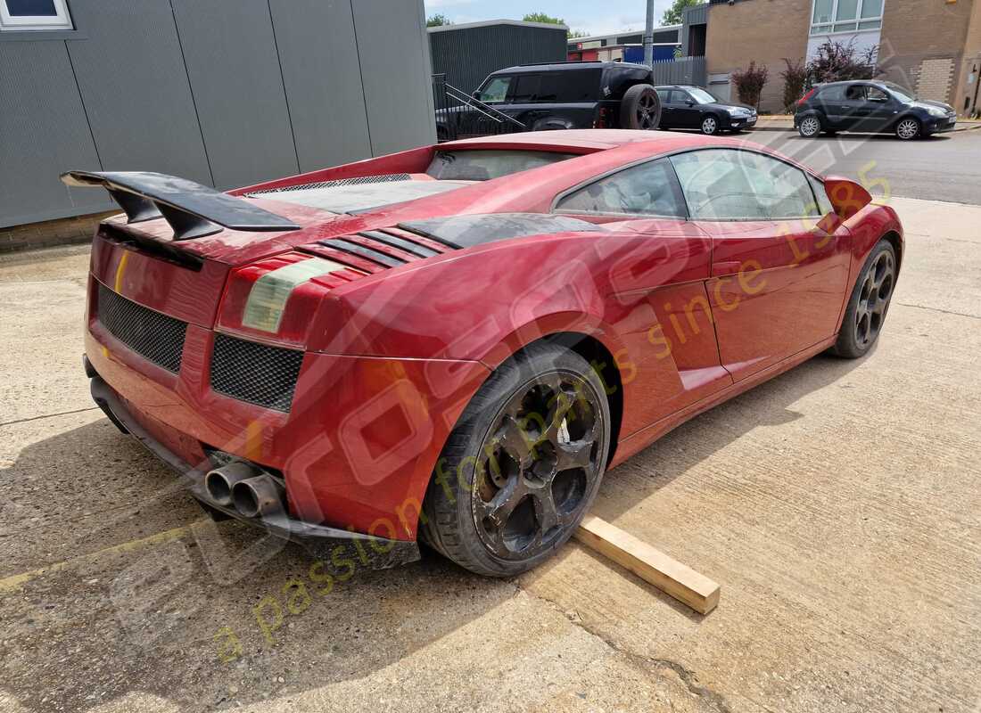 lamborghini gallardo coupe (2006) with 51,770 kilometers, being prepared for dismantling #5