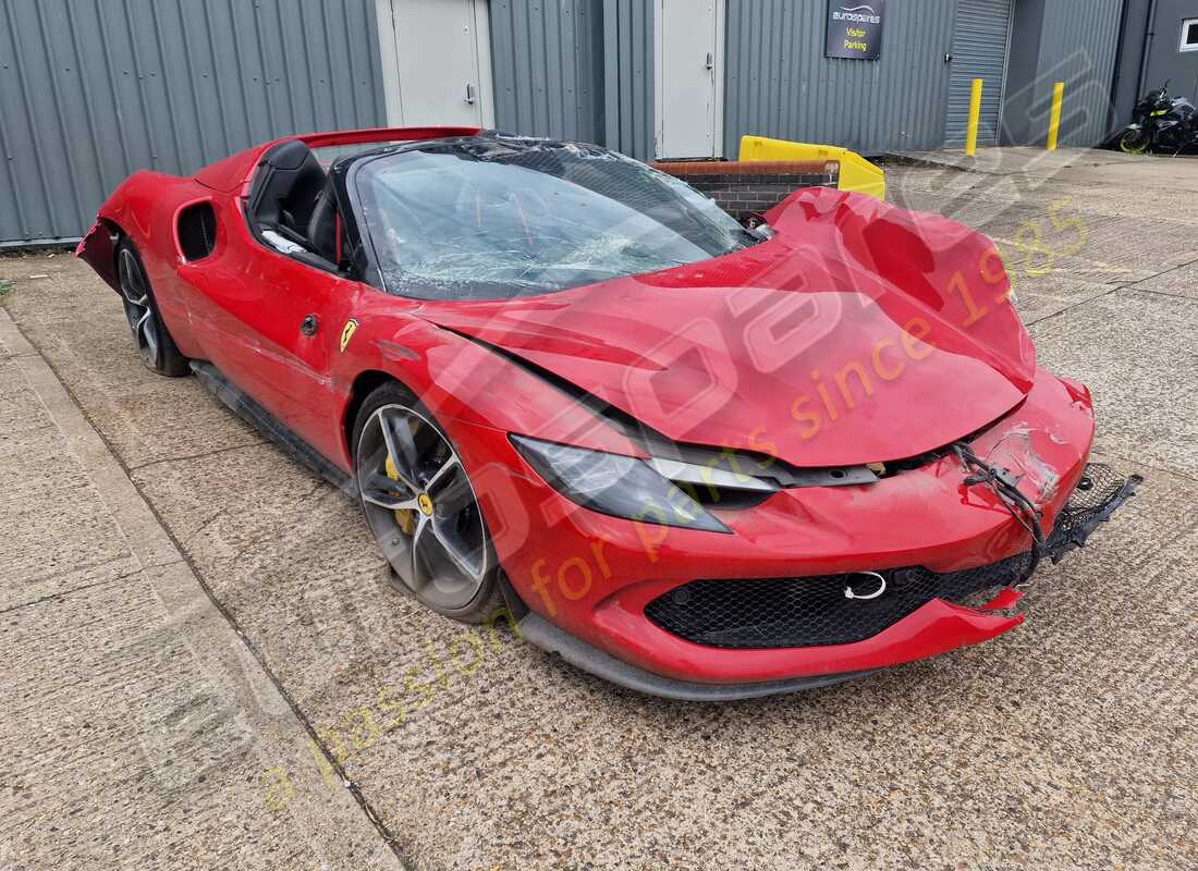 ferrari 296 gts with 2525 miles, being prepared for dismantling #7