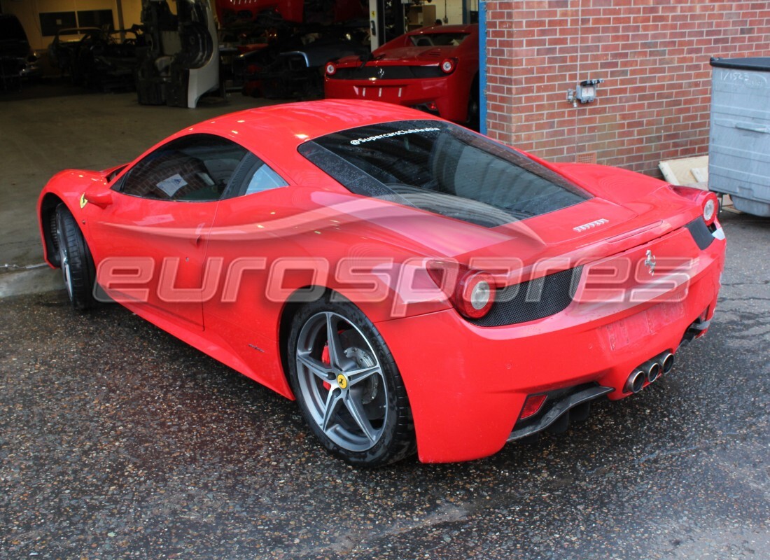 ferrari 458 italia (europe) with 42,651 kilometers, being prepared for dismantling #3