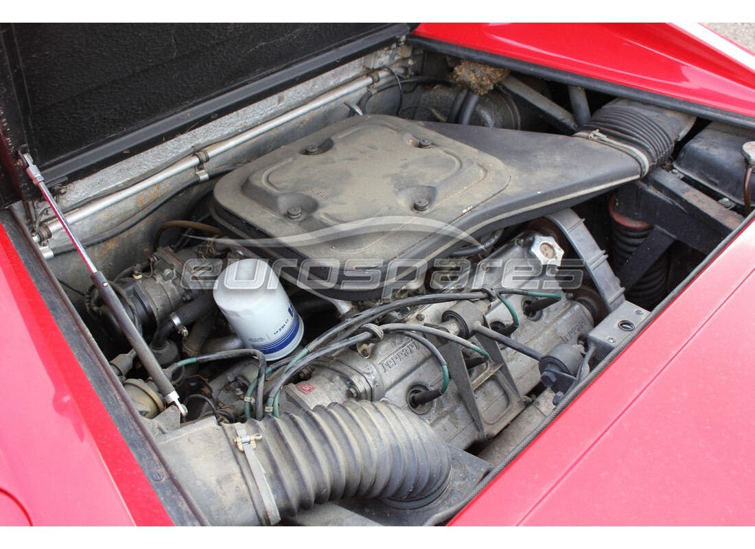 ferrari 208 gt4 dino (1975) with 25,066 kilometers, being prepared for dismantling #10