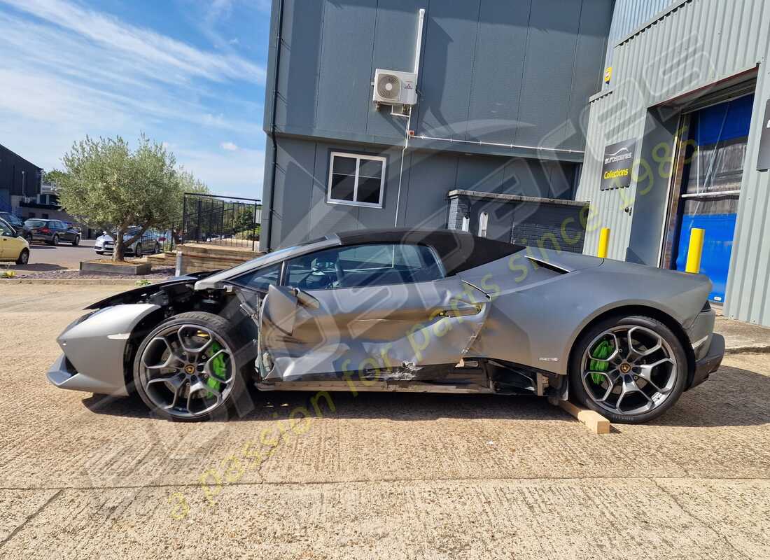 lamborghini lp610-4 spyder (2017) with 21,701 kilometers, being prepared for dismantling #2