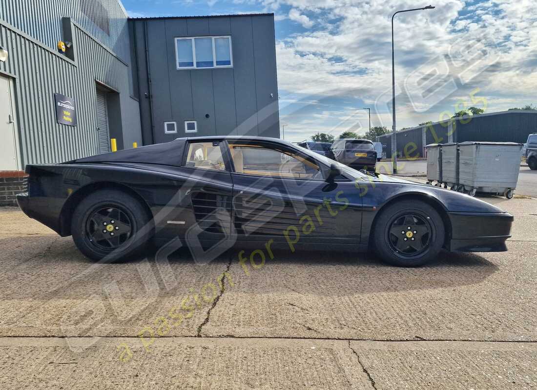 ferrari testarossa (1990) with 35,976 miles, being prepared for dismantling #6