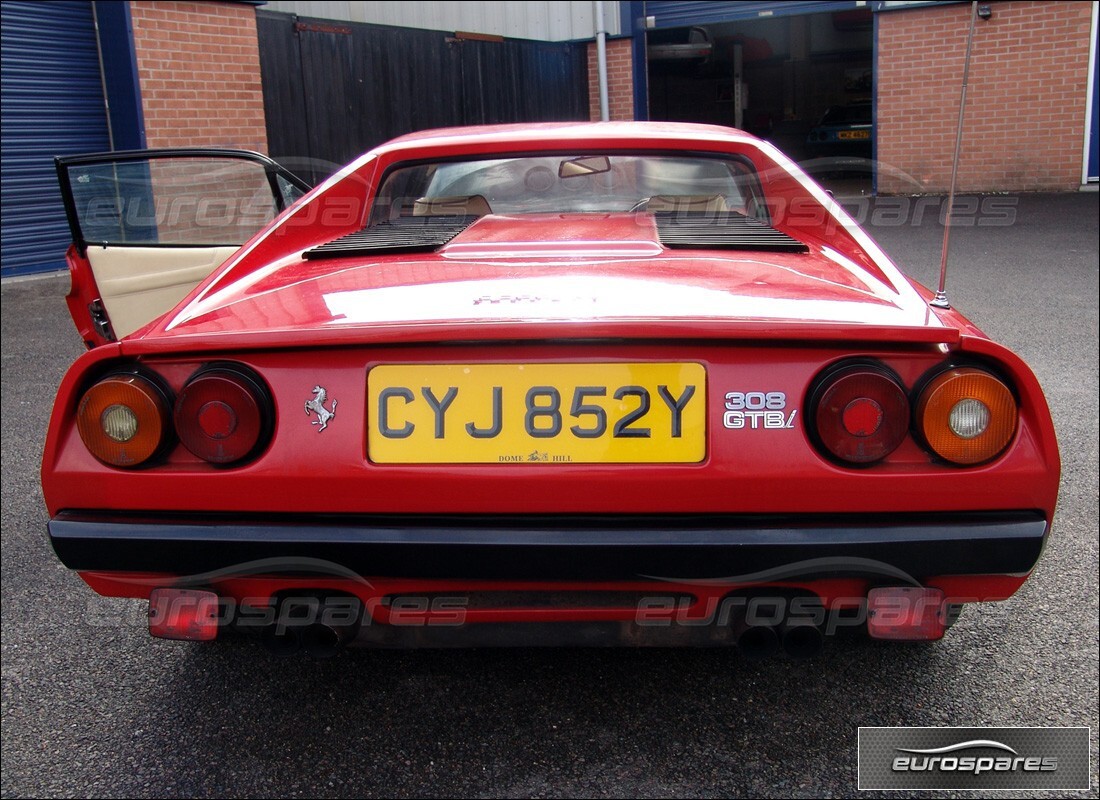 ferrari 308 (1981) gtbi/gtsi with 89,000 miles, being prepared for dismantling #5