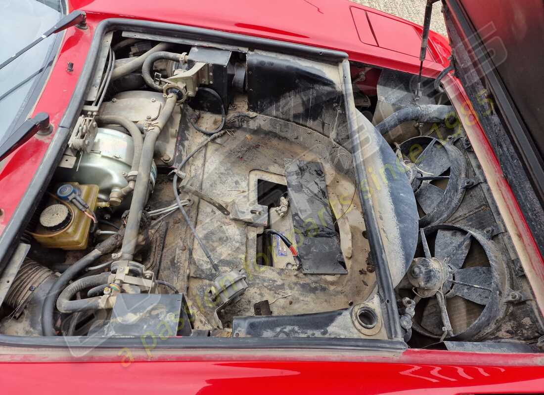 ferrari 328 (1985) with 28,673 kilometers, being prepared for dismantling #16