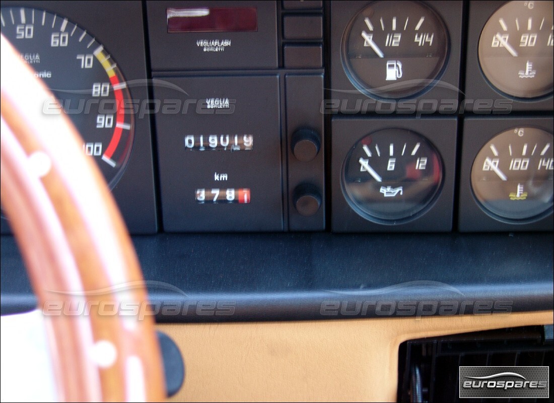 ferrari mondial 8 (1981) with 19,120 kilometers, being prepared for dismantling #4