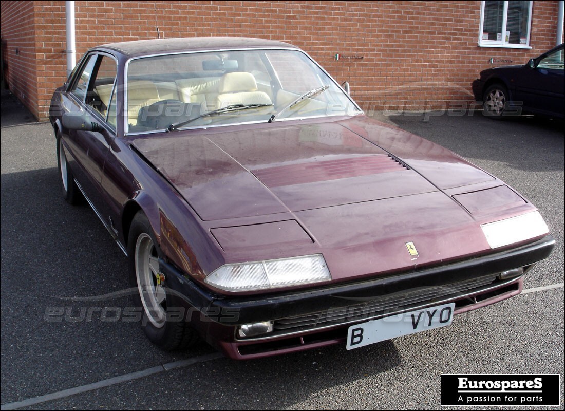 ferrari 400i (1983 mechanical) with 65,000 miles, being prepared for dismantling #3