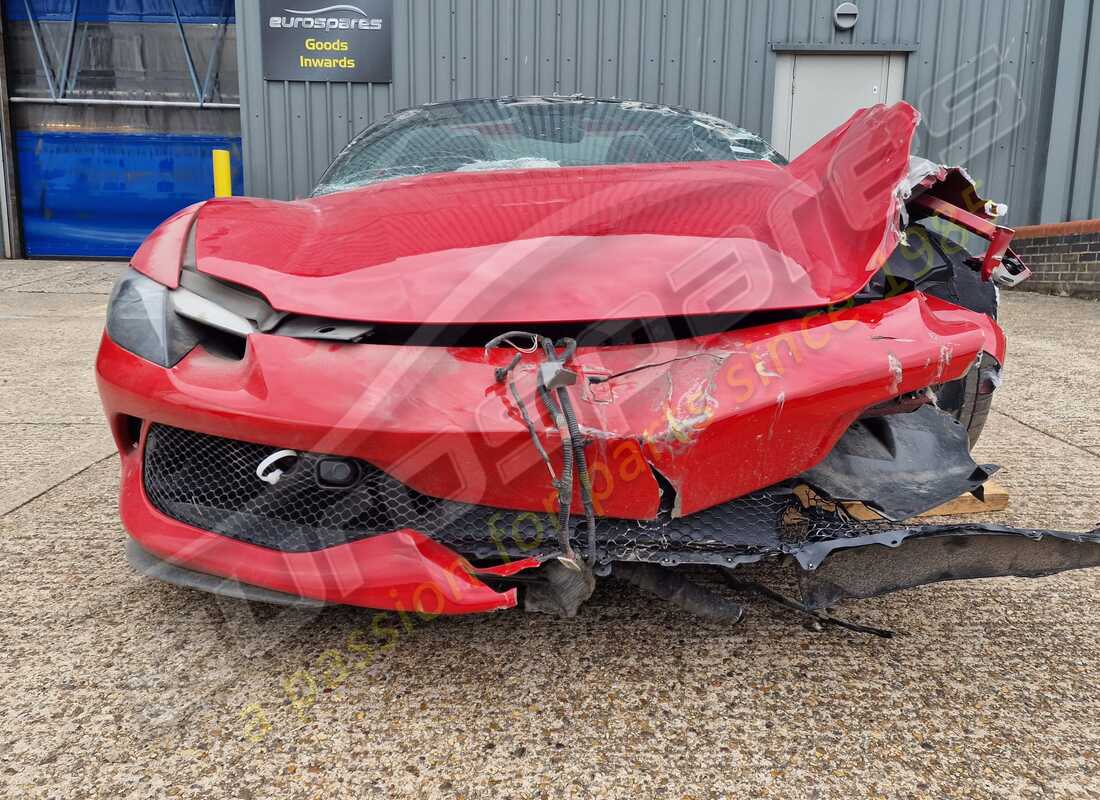 ferrari 296 gts with 2525 miles, being prepared for dismantling #8