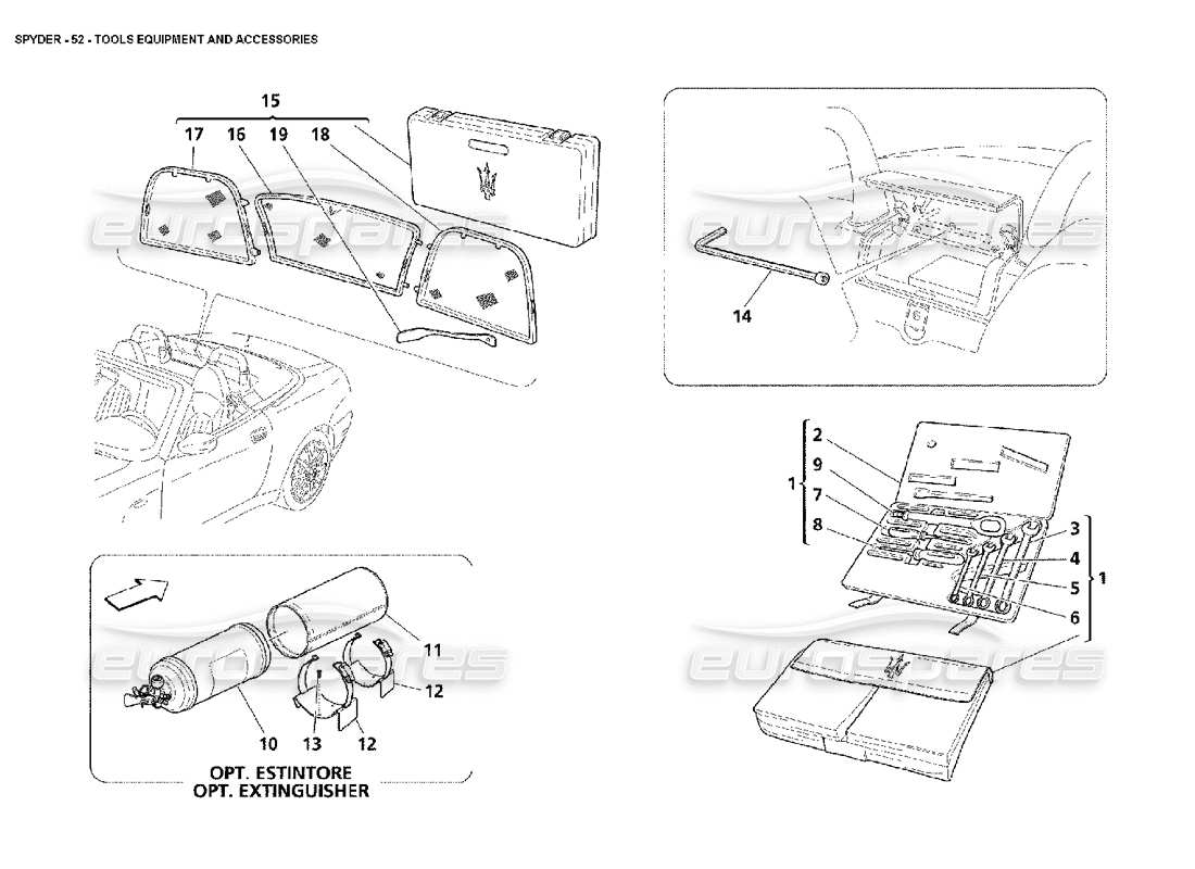 part diagram containing part number 66306800