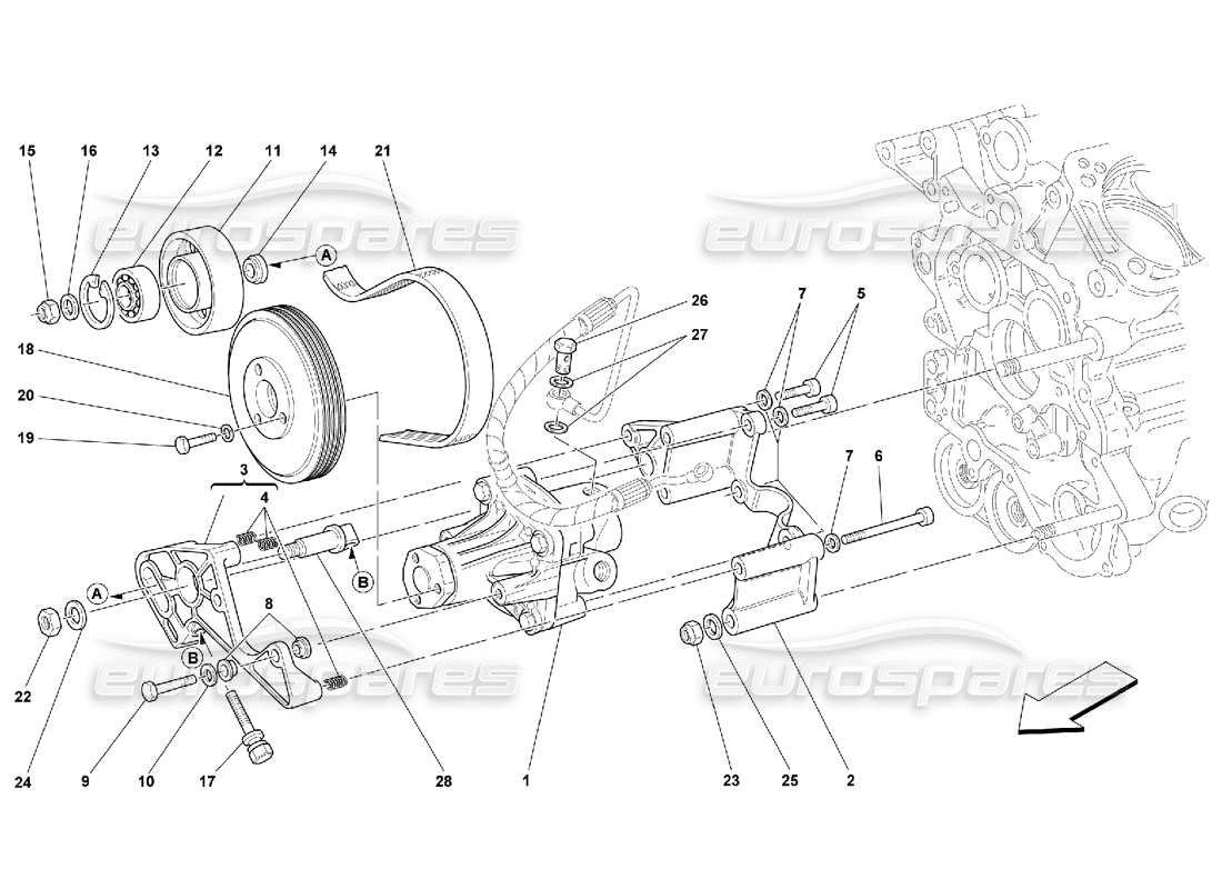 part diagram containing part number 14307224