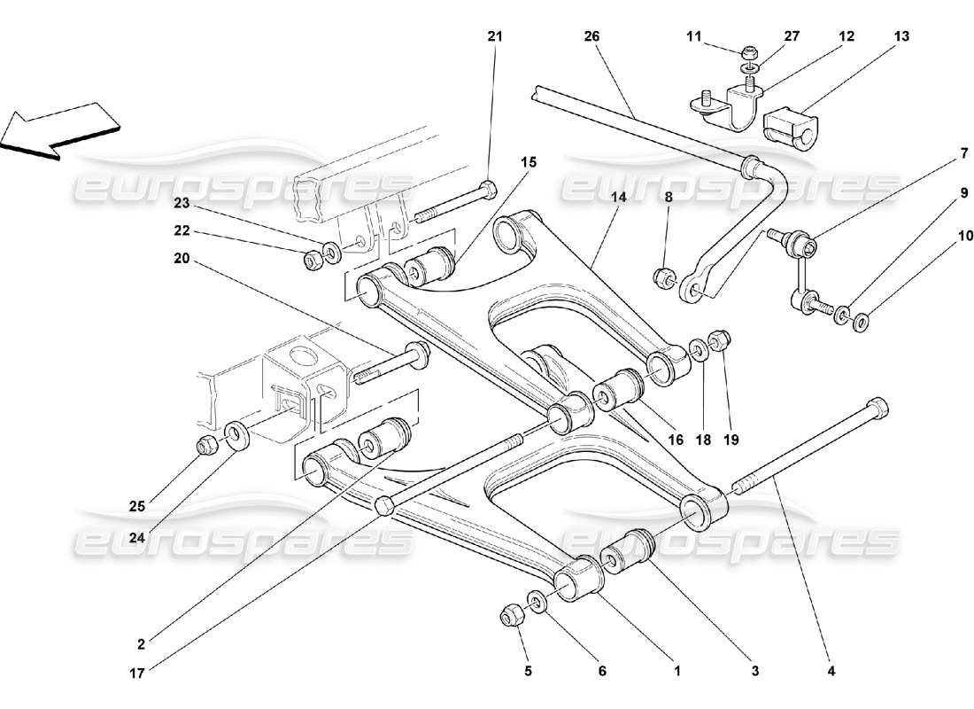 part diagram containing part number 105434