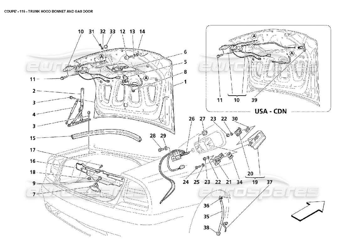 part diagram containing part number 60616619