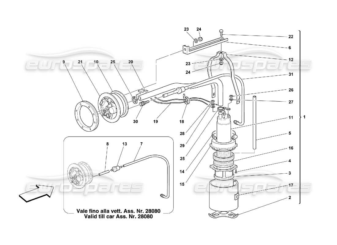 part diagram containing part number 173891