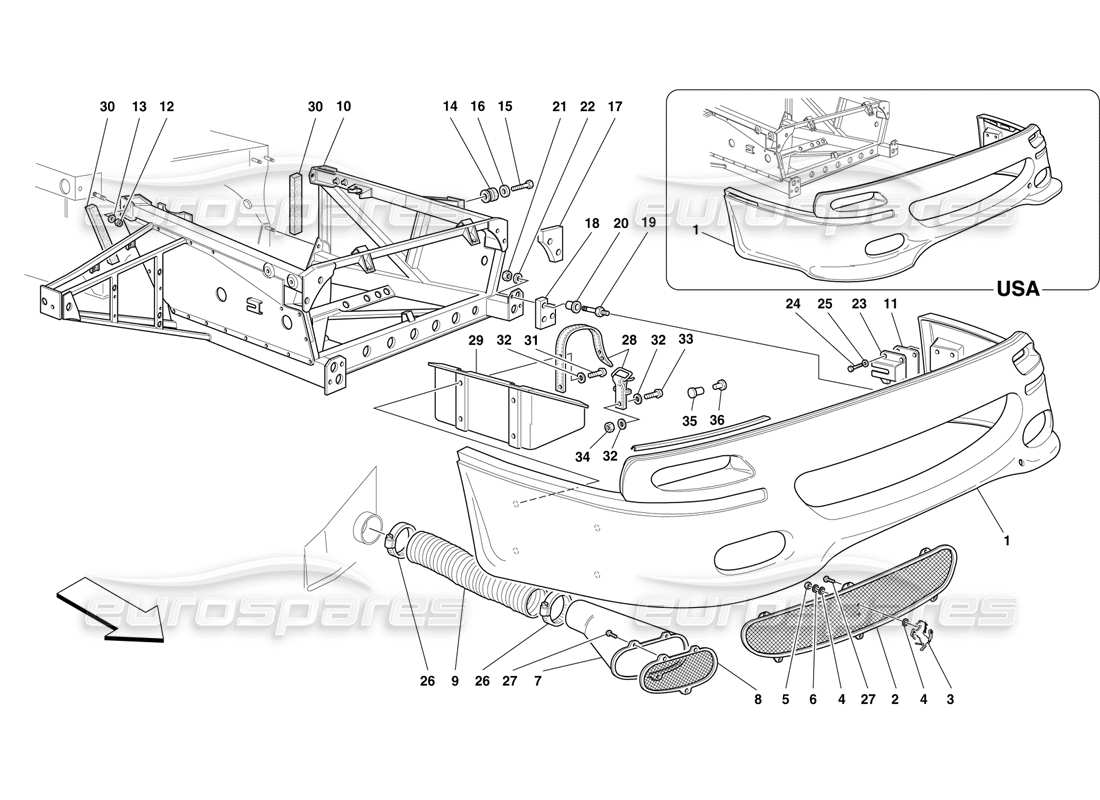 part diagram containing part number 64130210