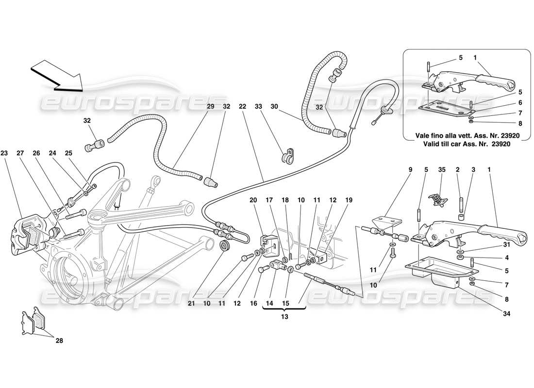 part diagram containing part number 13516624