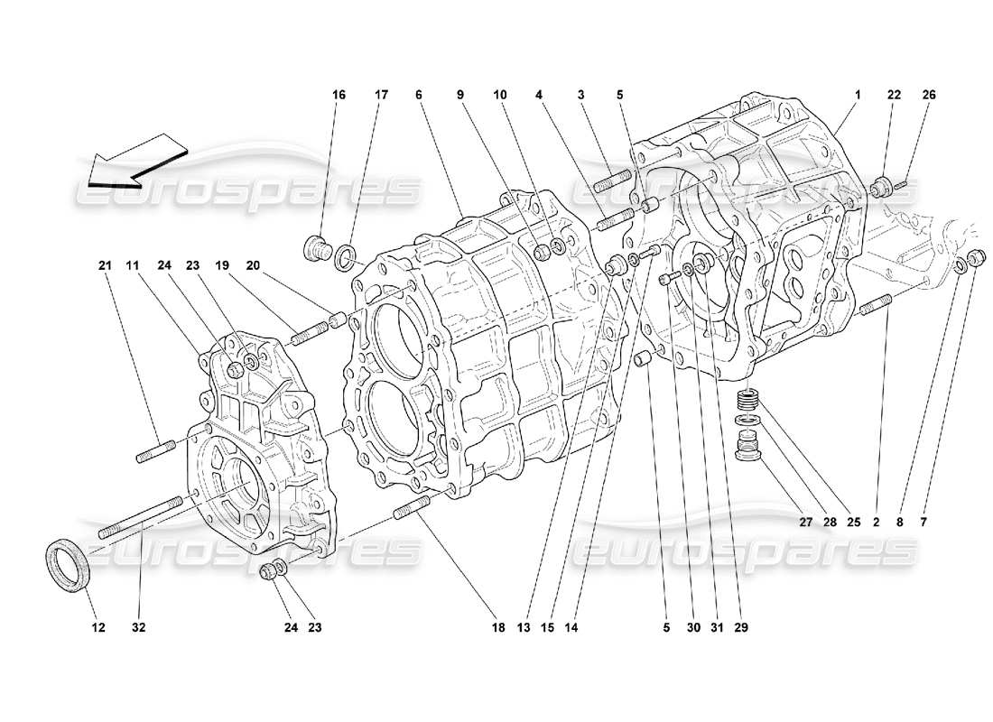 part diagram containing part number 157009